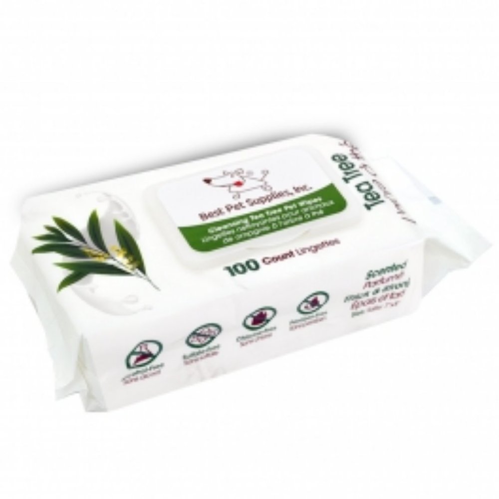 Scented Cleansing Tea Tree Pet Wipes